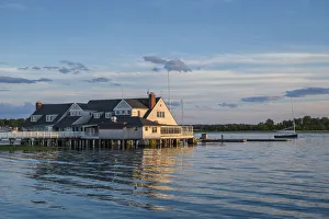 North Shore Prints: USA, Massachusetts, Cape Ann, Annisquam, Annisquam Yacht Club