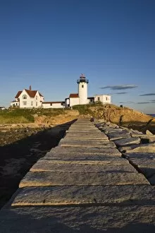 Images Dated 15th September 2008: USA, Massachusetts, Cape Ann, Gloucester, Eastern Point Lighthouse
