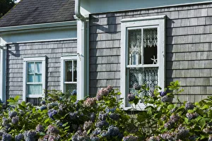 Chatham Prints: USA, Massachusetts, Cape Cod, Chatham, house detail