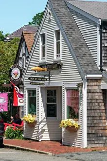 Main Street Prints: USA, Massachusetts, Cape Cod, Lower Cape, Chatham, Main Street