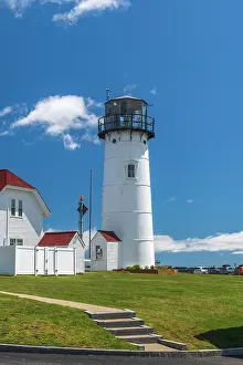 Chatham Prints: USA, Massachusetts, Cape Cod, Lower Cape, Chatham, Chatham Lighthouse