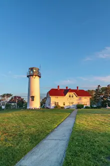 Chatham Prints: USA, Massachusetts, Cape Cod, Lower Cape, Chatham, Chatham Lighthouse