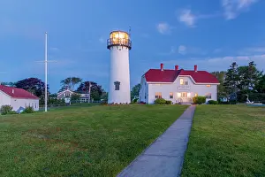 Chatham Prints: USA, Massachusetts, Cape Cod, Lower Cape, Chatham, Chatham Lighthouse