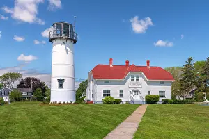 Chatham Prints: USA, Massachusetts, Cape Cod, Lower Cape, Chatham, Chatham Lighthouse