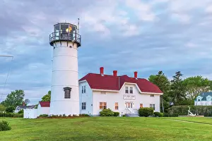 Chatham Prints: USA, Massachusetts, Cape Cod, Lower Cape, Chatham, Chatham Lighthouse