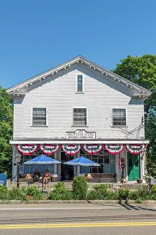 Lower Cape Prints: USA, Massachusetts, Cape Cod, Lower Cape, Brewster, The Brewster Store