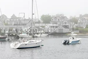 Coastal Town Prints: USA, Massachusetts, Cape Cod, Lower Cape, Harwich, Wychmere Harbor