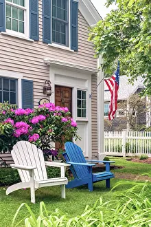 Main Street Prints: USA, Massachusetts, Cape Cod, Lower Cape, Chatham, Main Street