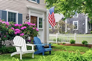 Main Street Prints: USA, Massachusetts, Cape Cod, Lower Cape, Chatham, Main Street