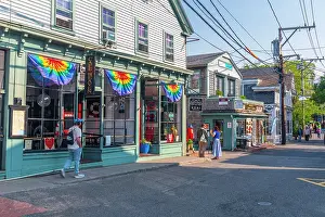 Outer Cape Prints: USA, Massachusetts, Cape Cod, Outer Cape, Provincetown, Commercial Street
