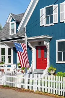 Americana Prints: USA, Massachusetts, Cape Cod, Outer Cape, Provincetown, Tremont Street