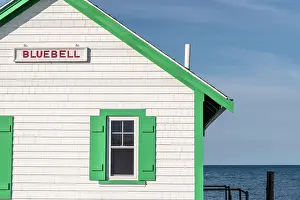 Retro Prints: USA, Massachusetts, Cape Cod, Outer Cape, Truro, Days Cottages