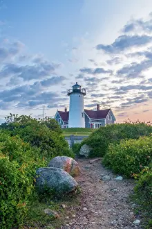 Upper Cape Prints: USA, Massachusetts, Cape Cod, Upper Cape, Nobska Light