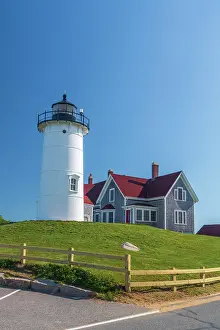 Upper Cape Prints: USA, Massachusetts, Cape Cod, Upper Cape, Nobska Light