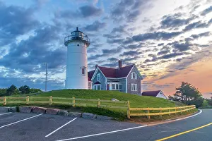 Upper Cape Prints: USA, Massachusetts, Cape Cod, Upper Cape, Nobska Light