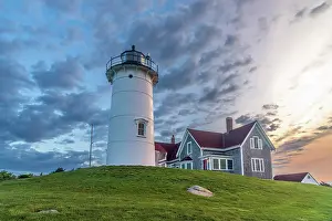 Upper Cape Prints: USA, Massachusetts, Cape Cod, Upper Cape, Nobska Light