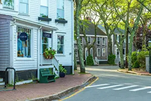 Shop Prints: USA, Massachusetts, Nantucket, Nantucket Town, Centre Street