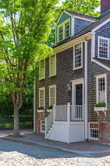 Main Street Prints: USA, Massachusetts, Nantucket, Nantucket Town, Main Street