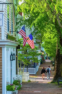 Shop Prints: USA, Massachusetts, Nantucket, Nantucket Town, Federal Street