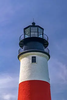 Nantucket Prints: USA, Massachusetts, Nantucket, Siasconset ('sconset), Sankaty Head Lighthouse
