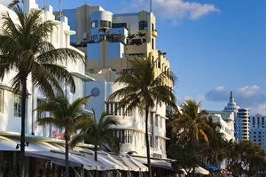 USA, Miami Beach, South Beach, art deco hotels, Ocean Drive