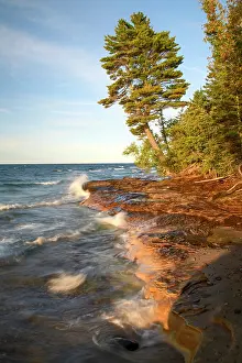 Lake Superior Prints: USA, Michigan, Great Lakes, Upper Peninsula