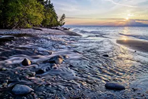 Lake Superior Prints: USA, Michigan, Great Lakes, Upper Peninsula