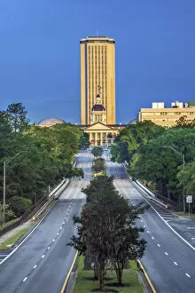 Images Dated 21st June 2021: USA, Mississippi, Tallahassee, Capital City, State Capitol Buildings
