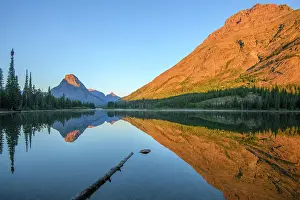 Rocky Mountains Prints: USA, Montana, Waterton-Glacier International Peace Park