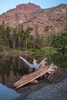 Montana Prints: USA; Montana; Waterton Glacier International Peace Park; Glacier; National Park; UNESCO World heritage; Two Medicine