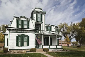 Cowboy Prints: USA, Nebraska, North Platte, Scouts Rest Ranch, former home of Western legend
