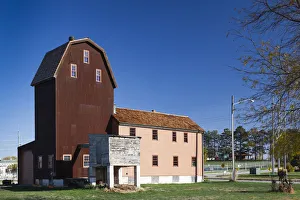 Central States Prints: USA, Nebraska, Omaha, Historic Florence Mill