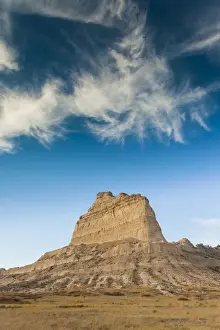 Central Prints: USA, Nebraska, Scottsbluff, Scotts Bluff National Monument