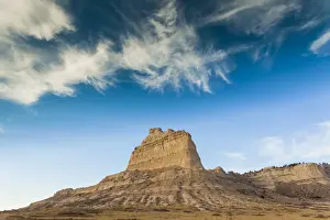 Central States Prints: USA, Nebraska, Scottsbluff, Scotts Bluff National Monument