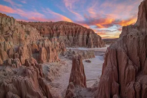 Images Dated 27th January 2023: USA, Nevada, Cathedral Gorge State Park