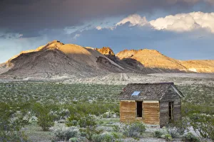 USA, Nevada, Great Basin, Beatty, Rhyolite Ghost Town