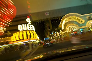 Images Dated 7th April 2009: USA, Nevada, Las Vegas, Downtown Old Las Vegas, Fremont Street