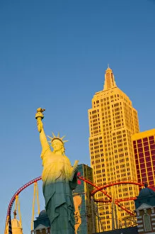 Images Dated 7th April 2009: USA, Nevada, Las Vegas, New York New York Hotel and Casino