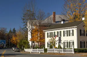 USA, New England, Indian Summer, East, Vermont, Woodstock