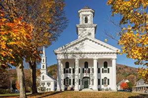 USA, New England, Indian Summer, East, Vermont, Windham county, Newfane