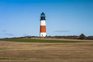 USA, New England, Massachusetts, Nantucket Island, Sankaty, Sankaty Head Lighthouse