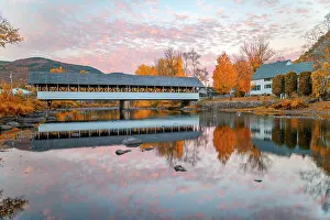 Coos County Prints: USA, New England, New Hampshire, Coos County, Upper Ammonoosuc River, Stark