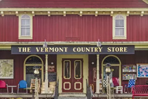 USA, New England, Vermont, Rockingham, The Vermont Country Store, exterior