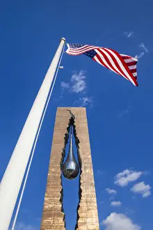 Sculptor Prints: USA, New Jersey, Bayonne, Tear of Grief Memorial by Russian sculptor Zurab Tsereteli