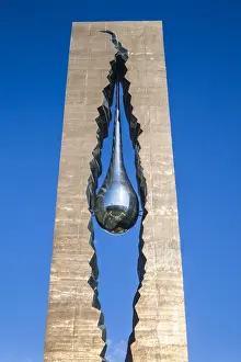 USA, New Jersey, Bayonne, Tear of Grief Memorial by Russian sculptor Zurab Tsereteli