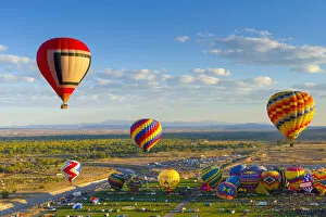 Images Dated 11th December 2013: USA, New Mexico, Albuquerque, Albuquerque International Balloon Fiesta
