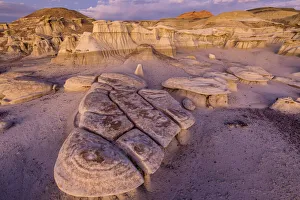 USA, New Mexico, Bisti Wilderness area, Bisti badlands