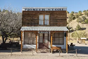 Images Dated 14th July 2020: USA; New Mexico; Chloride; Ghost Town, Pioneer store