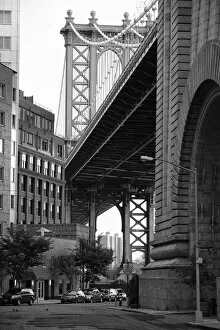 Images Dated 10th March 2015: USA, New York, Brooklyn, DUMBO, Manhattan Bridge