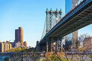 Images Dated 17th August 2022: USA, New York, Brooklyn, Dumbo, Manhattan Bridge